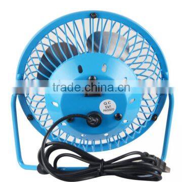 Electric Metal Portable Office Desk USB Mini Fan Cooler photo-3