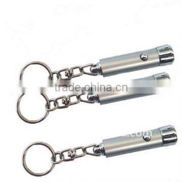 fashion keychain light with customer's logo JLP-022