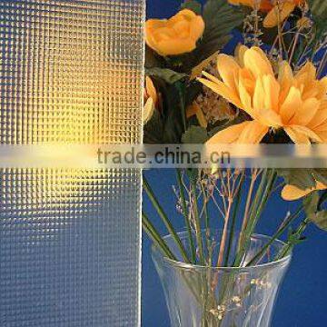 woven pattern glass for lighting cover