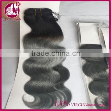 Fusion extension ombre color hair extensions peruvian body wave human hair bundles Wholesalers Like