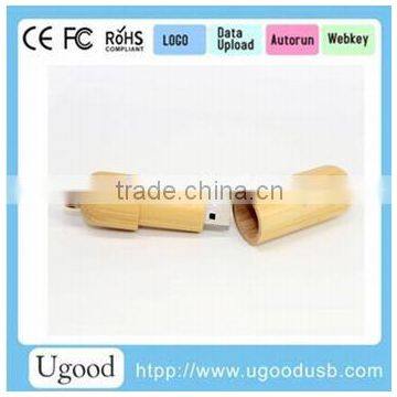 Engraving Logo Printing Bamboo Flash Memory,USB 3.0 Driver With Customized Shape, Wood Thumb Drives With Real Capacity photo-3