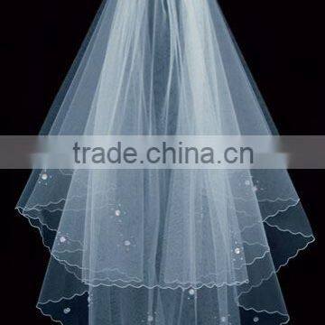 High Quality Cheap Wedding Veil Online Bridal Veils photo-3