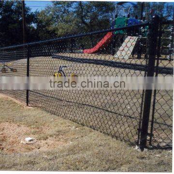 Rubber Coated Chain Link Fence