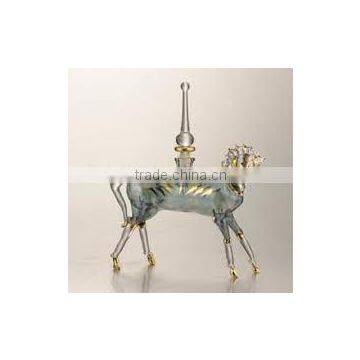 Horse Egyptian Glass Perfume Bottle