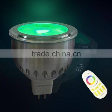 4W MR16 RGBW Dimmable LED Spotlight