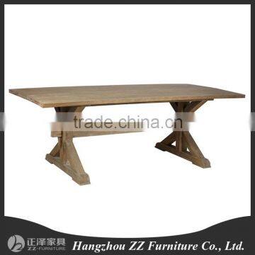 country style solid wood dining table