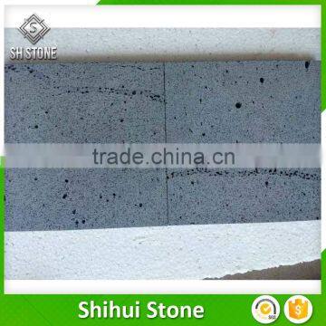 garden decoration grey lava stone pavers tiles