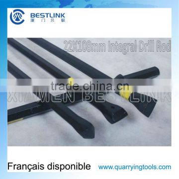 Construction Project Rock Blasting Integral Drill Rod