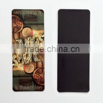 skillful manufacture customized PVC magnetic bookmark Pretty magnetic bookmark promotional gifts with printing LOGO