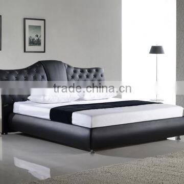 2016 genuine leather bed B040