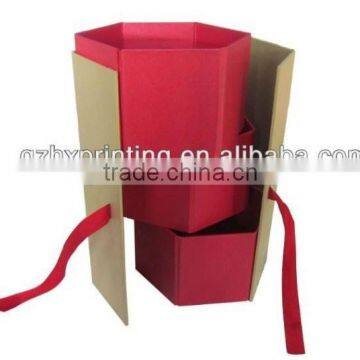 Rigid Clamshell Tea Tin Storage box