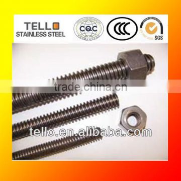 stainless steel all thread threaded rod bar studs