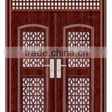 luxury stainless steel entry door non-standard production and steel structure