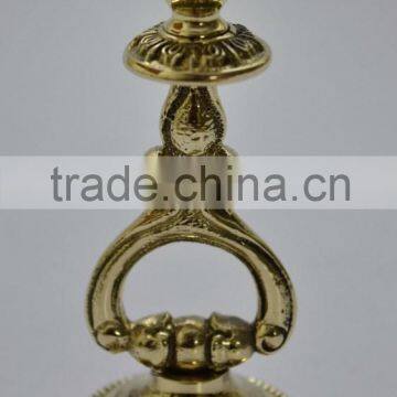 Hand Made Brass Candle Holders With Mop 6032 photo-2