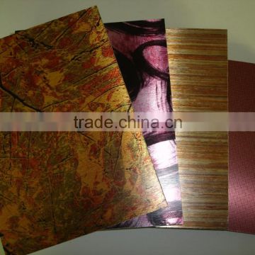 Aluminium foil faced mdf plywood pannel like profile