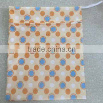 Waterproof PUL Printed Baby Diaper One Zipper One Pocket Wet Bag Nappy Bag photo-6