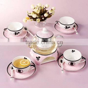 Good Quality Creative Customized Fancy Bone China Ceramics Tea Set photo-5