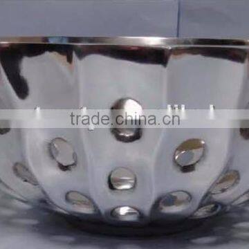 Aluminium Metal Fruit Candy Bowl