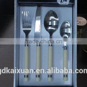 Wholesale Plastic Handle Stainless Steel Cutlery