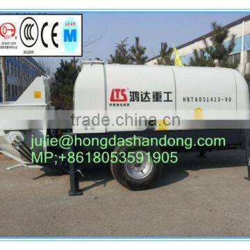 HONGDA Trailer Concrete Pump HBT60S1413-90 (S-valve)