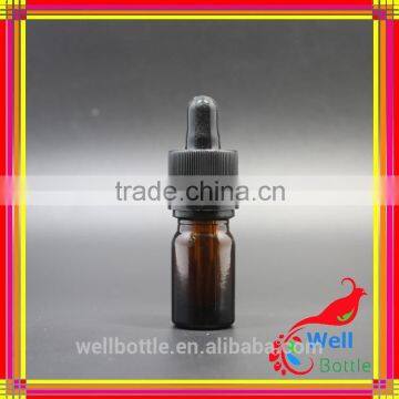 E-cig Liquid Bottles With Round Shape Glass Dropper Bottle for 10ml Amber Glass Bottle photo-3