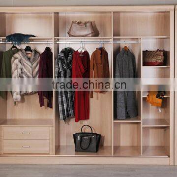 China Factory Customized Size Accepted Support OEM 3 Door Wall Wardrobe