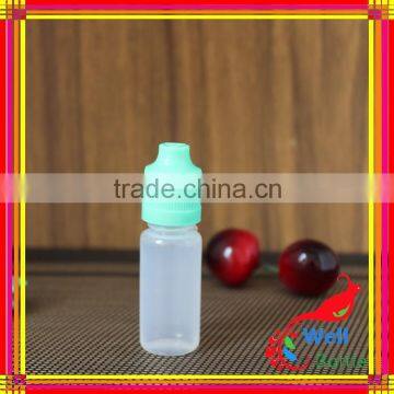 e-liquid bottle pe flat childproof with bottle dropping ldpe 15ml pe with plastic bottle cap