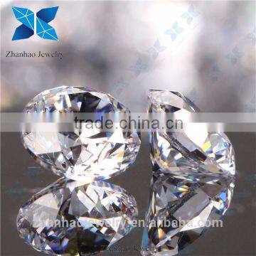 star cut cubic zirconia big size white round cutting cz for making jewelry