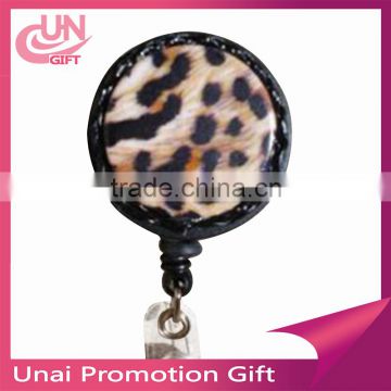 Retractable Pull Badge Reel Zinc Alloy ABS Plastic ID Lanyard Name Tag Card Badge Holder Reels Recoil Belt Key Ring Chain Clips photo-2