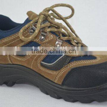 Good Quality PU Sole Steel Toe Industrial Worker Shoes