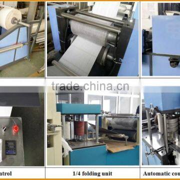 ZYDF240 Full Automatic 1/4 Folding High Speed Automatic Folding Tissue Napkin Paper Machine photo-2