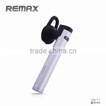 2016 Original REMAX RB-T1 Bluetooth Headphone V4.1 Stereo Bass Ear Hook Headset Noise Cancelling for iphon