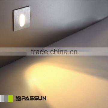 pure aluminum mini 1w dia 4cm led recessed step light