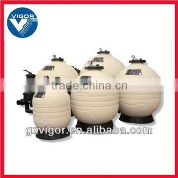 2014 cheap price good quality Top-mount sand filter tank with 360 degree rotation valve for swimming pool