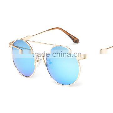 Good Price and High Quality Alloy Frame Round Fashion Sunglasses for Woman photo-5