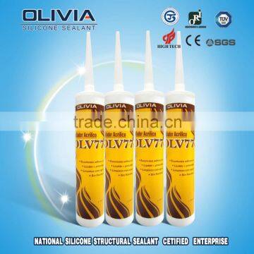 Water based acrylic silicone sealant OLV77 for gap sealing