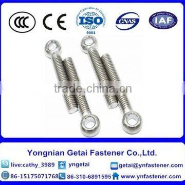 Stainless steel Eye bolts , DIN933/931, 201/202/304/316 with high quality