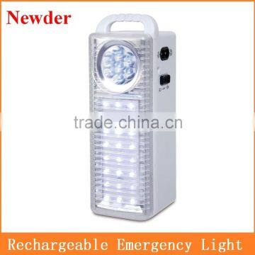 Portable Rechargeable Lamp With LED Torch Light MODEL 006L