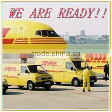 DHL door to door serves from china to Martinique