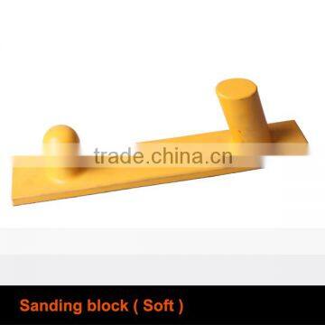 Flexible sanding block