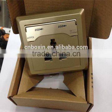 2016 Power Plug Universal Wall Outlet Power Socket Usb With CE ROHS