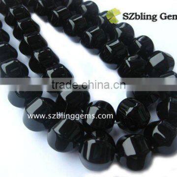 Wholesale beads natural black onyx gemstone jewelry