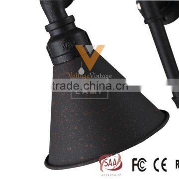 Manufacture Contorted Sconce Vintage Hallway Edison Industrial Pipe Wall Lamp Light Wall Sconce photo-5