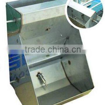 Dry-wet feeder for sow, stainless steel