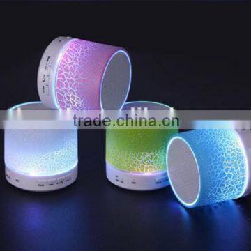 Hot product bluetooth speaker with led light mini portable