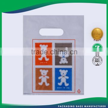 Good Price Custom Printing Logo Express Handle Die Cut Chocolate Plastic Bag Used In Hospital