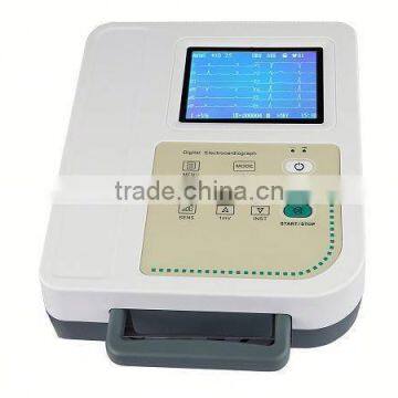 Low price 12 Channel ECG Machine cheapest