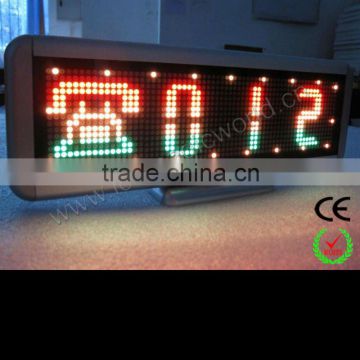 2014 12V Mini LED Car Moving Message Scrolling Display Sign