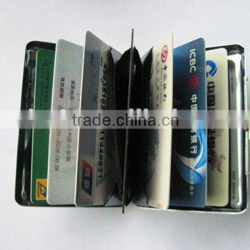 Metal Credit card holder chrome plated