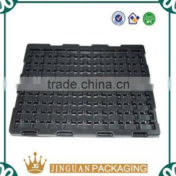Antistatic Black Vacuum Packing Tray For Electronics